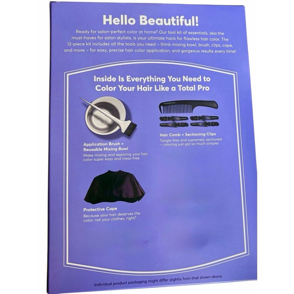 Madison Reed Hair Color Tool Kit - Partial - 5 piece - Picture 3 of 4